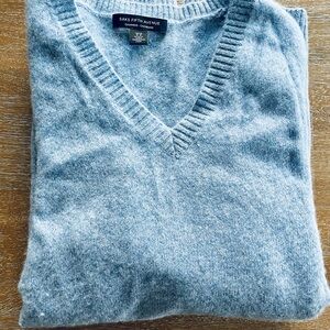 Saks Fifth Avenue Women’s Cashmere Blue Sweater